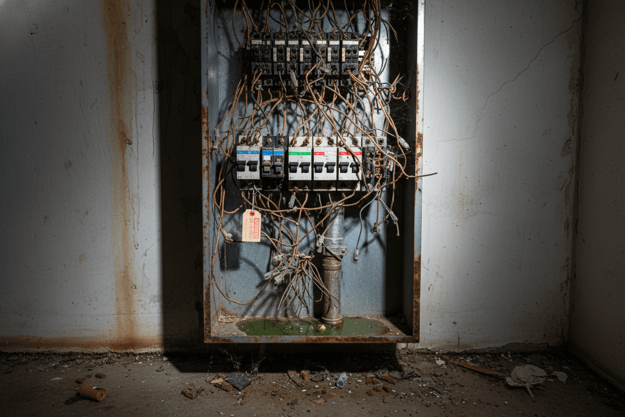 Panel Upgrade - Before